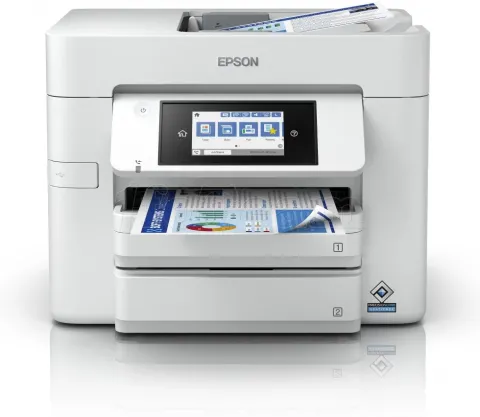 Photo de Imprimante Multifonction Epson WorkForce Pro WF-C4810DTWF (Blanc)