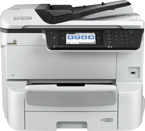 Photo de Imprimante Multifonction Epson WorkForce Pro WF-C8610DWF (Blanc)