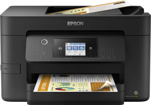 Photo de Imprimante Multifonction Epson WorkForce WF-3820DWF Wifi Recto-Verso (Noir)