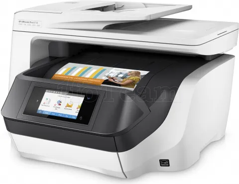 Photo de Imprimante Multifonction HP OfficeJet Pro 8730 (Blanc)