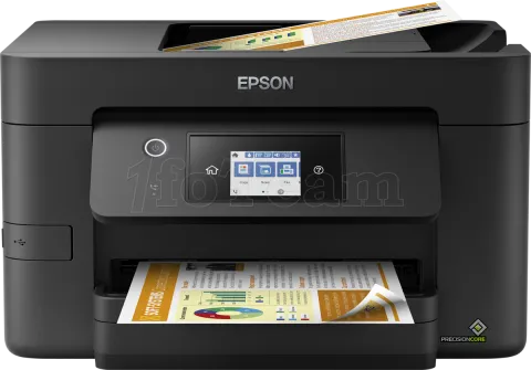 Photo de Imprimante Multifonctions Epson WorkForce WF-3820DWF Wifi Recto-Verso (Noir)