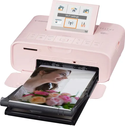 Photo de Imprimante portable Photo Canon Selphy CP1300 (Rose)