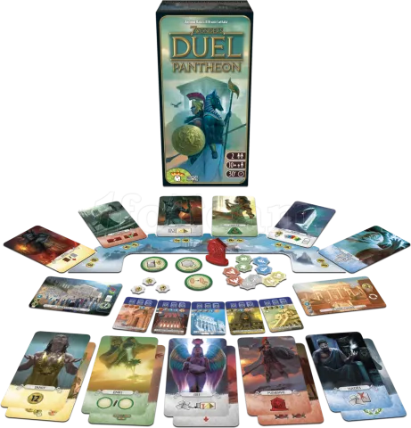 Photo de Jeu - 7 Wonders Duel : Panthéon (Extension)