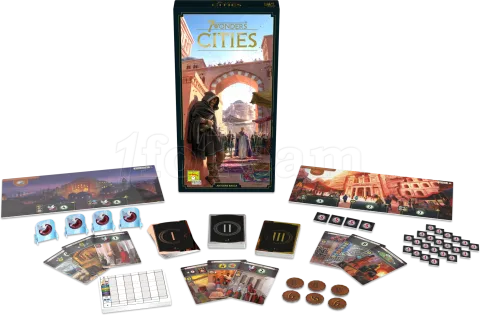 Photo de Jeu - 7 Wonders Nouvelle édition : Cities (Extension)