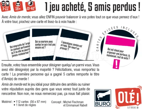 Photo de Jeu - Amis de Merde (FR)