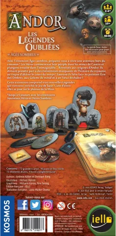 Photo de Jeu - Andor : Les Légendes Oubliées - Âges Sombres (Extension)