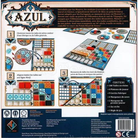 Photo de Jeu Azul