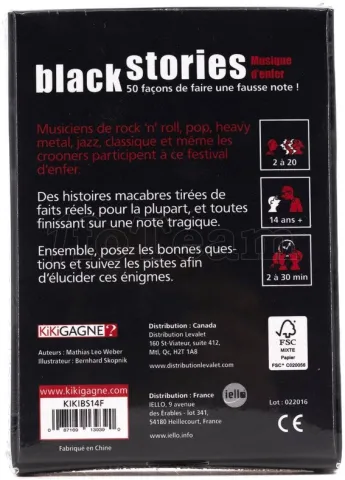 Photo de Jeu - Black Stories : Science Fiction