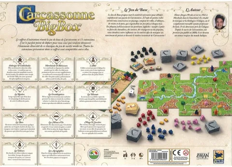 Photo de Jeu - Carcassonne : Big Box 2021