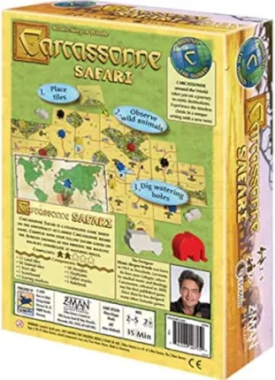 Photo de Jeu - Carcassonne : Les Barbiers Safari