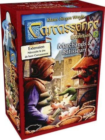 Photo de Jeu - Carcassonne : Marchands et Bâtisseurs (Extension)