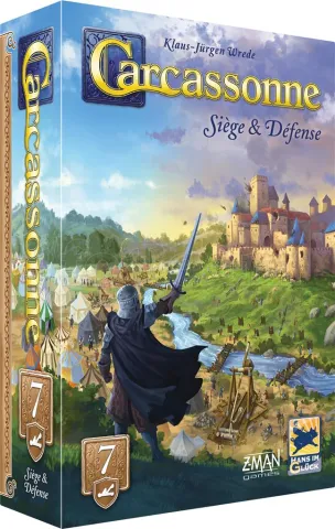 Photo de Jeu - Carcassonne : Siege et defence 2025 (Extension)