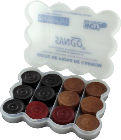 Photo de Jeu Carrom - Set de 24 pions