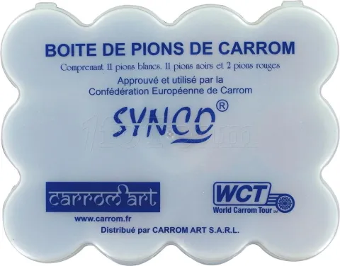 Photo de Jeu Carrom - Set de 24 pions