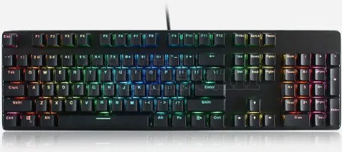 Photo de Jeu de 104 touches pour clavier mécanique Glorious PC Gaming Race (Noir) AZERTY