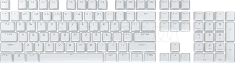 Photo de Jeu de 105 touches pour clavier Corsair PBT Double-Shot Pro (Blanc) AZERTY