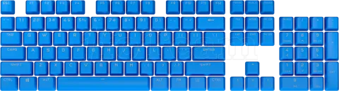 Photo de Jeu de 105 touches pour clavier Corsair PBT Double-Shot Pro (Bleu) AZERTY