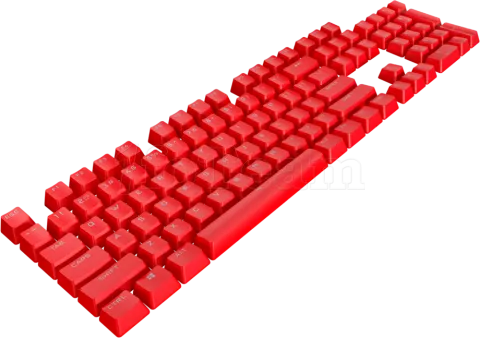 Photo de Jeu de 105 touches pour clavier Corsair PBT Double-Shot Pro (Rouge) AZERTY