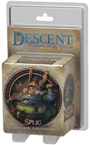 Photo de Jeu de cartes Descent Seconde Edition - Pack de Lieutenant : Splig