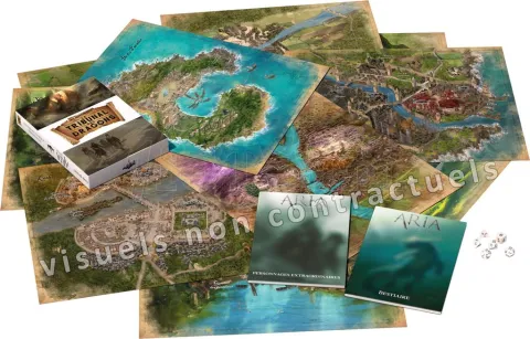 Photo de Jeu de Rôle : Aria - Livre Le Tribunal des Dragons : Le Necessaire