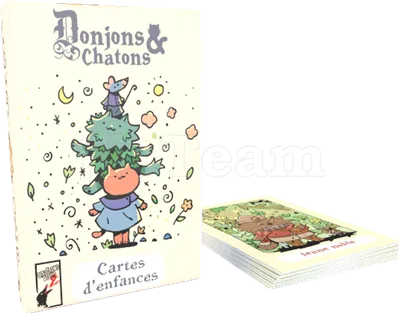 Photo de Jeu de Rôle : Donjons & Chatons : Cartes d'Enfances