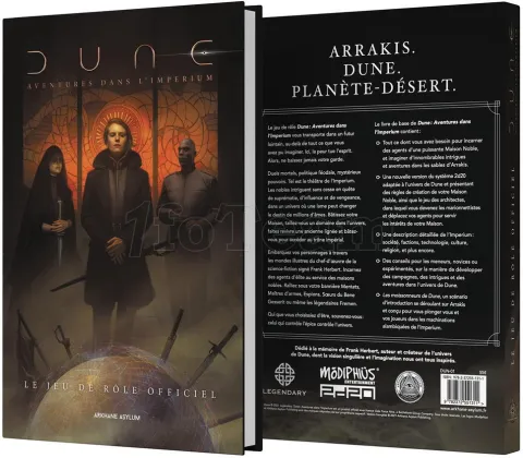 Photo de Jeu de Rôle : Dune - Livre Aventures dans L'Imperium