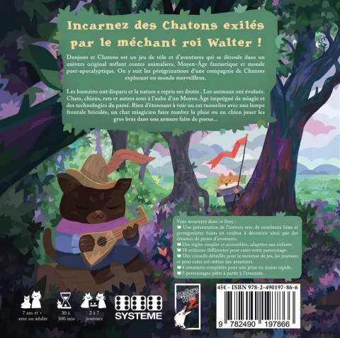 Photo de Jeu de Rôle : Dungeons & Chatons