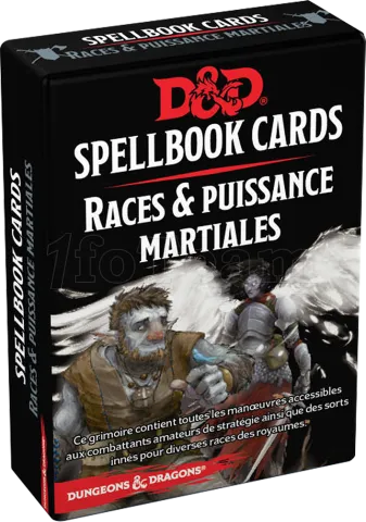 Photo de Jeu de Rôle : Dungeons & Dragons 5 - Cartes de Sorts Races et Puissances Martiales