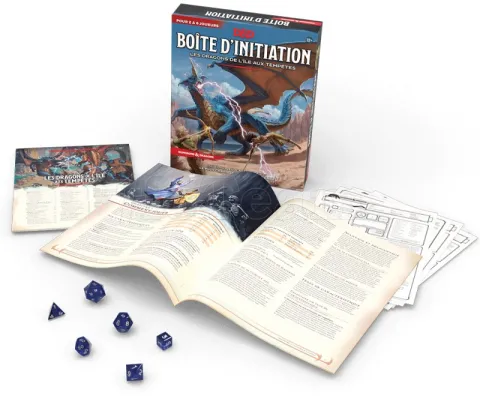 Photo de Jeu de Rôle Dungeons & Dragons 5 - Kit d'Initiation : Les Dragons de L'Île aux tempêtes