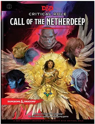 Photo de Jeu de Rôle : Dungeons & Dragons 5 - Livre Critical Role Presents Call Of Netherdeep (Anglais)