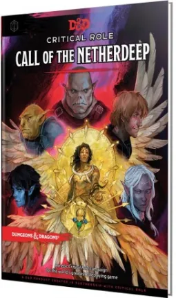 Photo de Jeu de Rôle : Dungeons & Dragons 5 - Livre Critical Role Presents Call Of Netherdeep (Anglais)