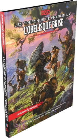 Photo de Jeu de Rôle : Dungeons & Dragons 5 - Livre Les Tréfonds de Phancreux, L'Obélisque Brisé (Fr)