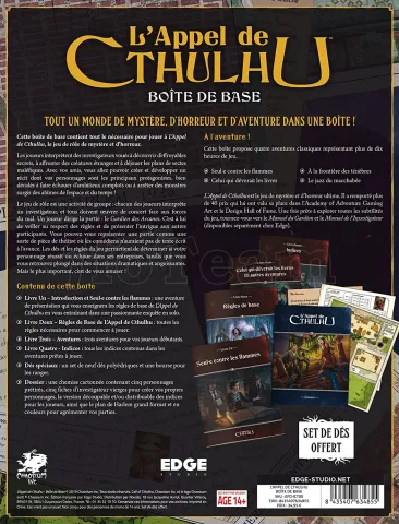 Photo de Jeu de Rôle : L'Appel de Cthulhu - Boite de base