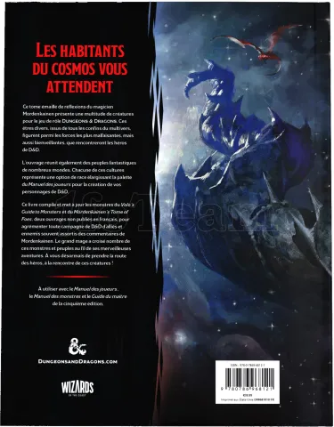 Photo de Jeu de Rôle - Livre Dungeons & Dragons 5 : Mordenkainen Les Monstres du Multivers