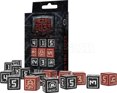 Photo de Jeu de Rôle : Metro 2033 -  Set de Dés