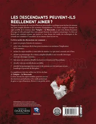 Photo de Jeu de Rôle : Vampire la Mascarade - Livre V5: Un Amour Sanglant
