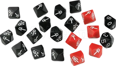 Photo de Jeu de Rôle : Vampire la Mascarade - Set de Dés