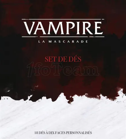 Photo de Jeu de Rôle : Vampire la Mascarade - Set de Dés