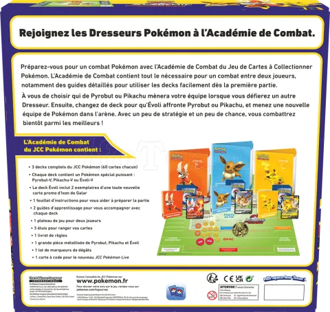 Photo de Jeu de société - Pokémon académie de combat - 2e édition