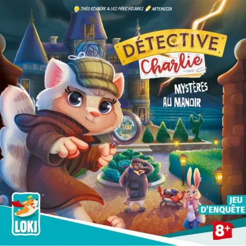 Photo de Jeu - Detective Charlie : Mystèere au Manoir (Fr)