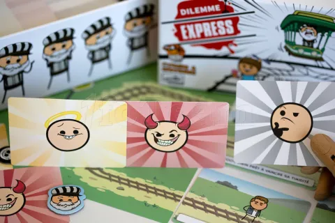 Photo de Jeu - Dilemme Express - Le Jeu de Cartes