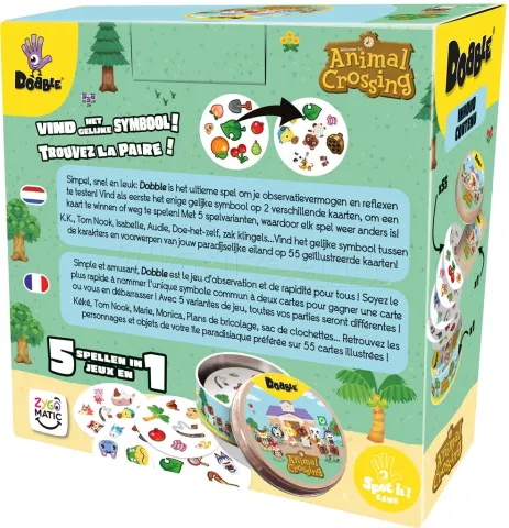 Photo de Jeu - Dobble Animal Crossing