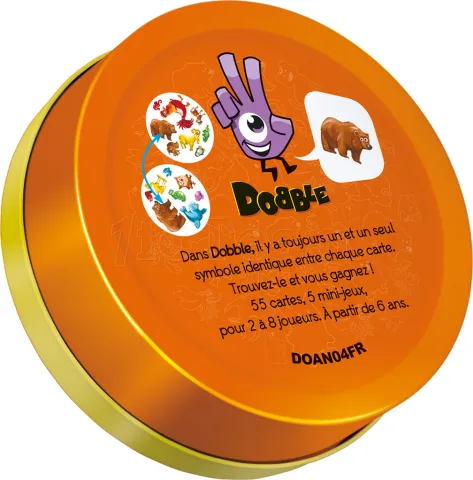 Photo de Jeu - Dobble Animaux (Blister Eco)