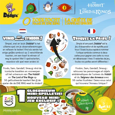 Photo de Jeu - Dobble Seigneur des Anneaux