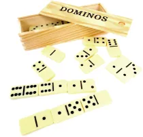 Photo de Jeu - Domino : Boite en bois