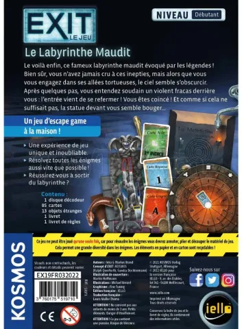 Photo de Jeu - Exit : Le Labyrinthe Maudit