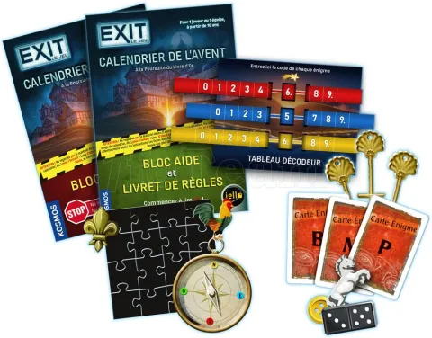 Photo de Jeu - Exit : Le Livre d'Or (Calendrier de l'Avent)