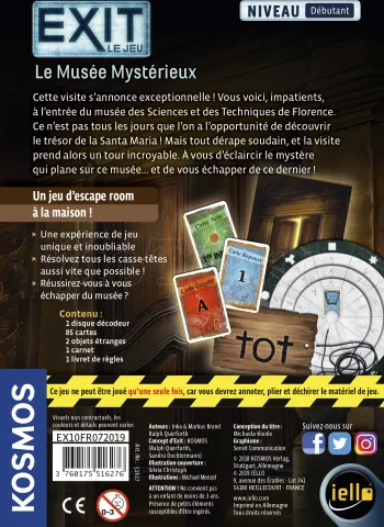 Photo de Jeu - Exit : Le Musée Mystérieux