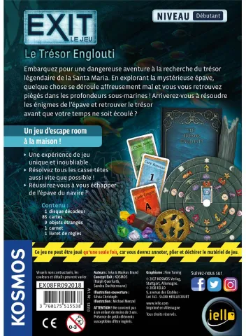 Photo de Jeu - Exit : Le Trésor Englouti