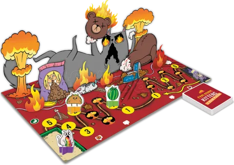 Photo de Jeu - Exploding Kittens Le Jeu de Plateau